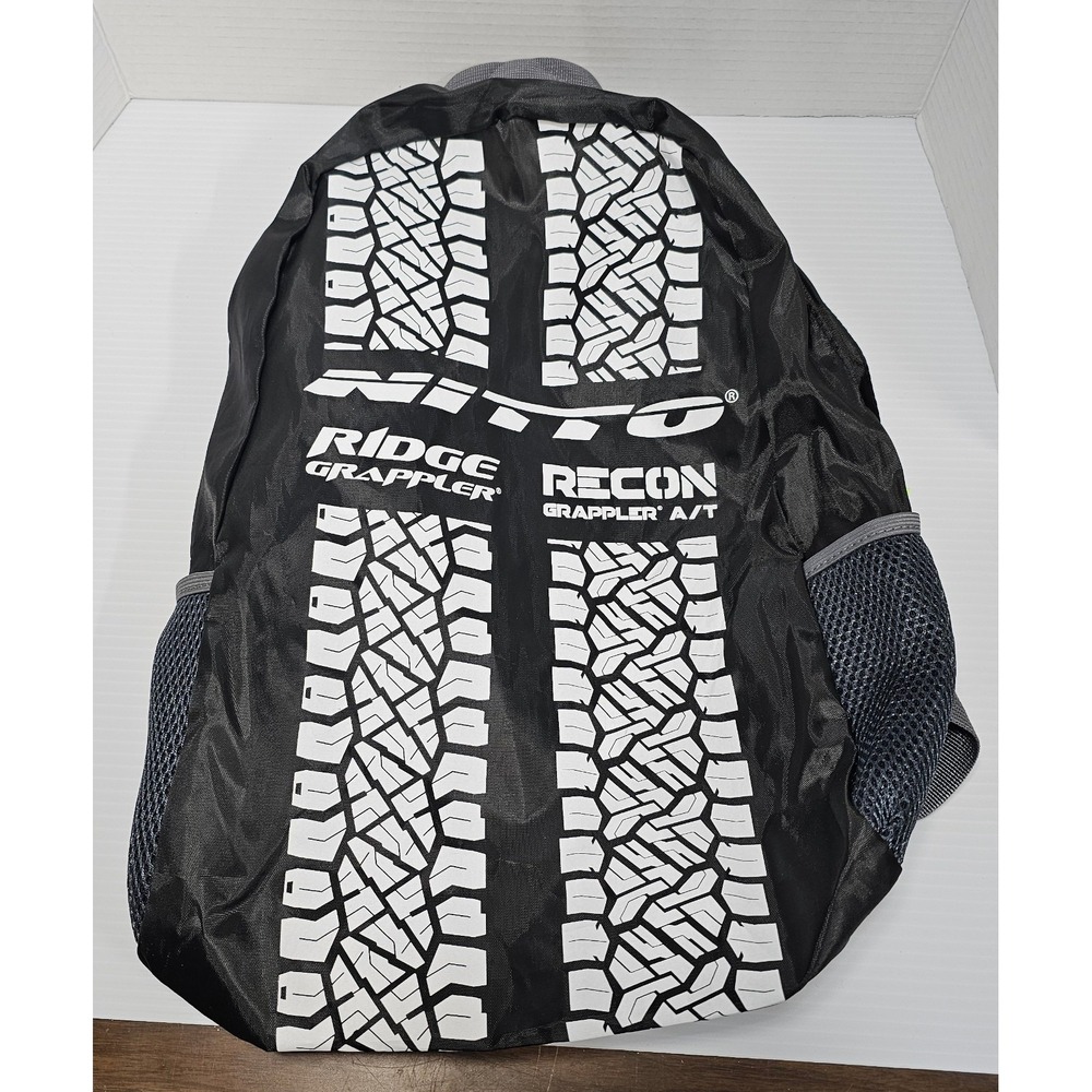 Nitto Tires Backpack Bag RECON RIDGE Grappler Racing Cars Trucks